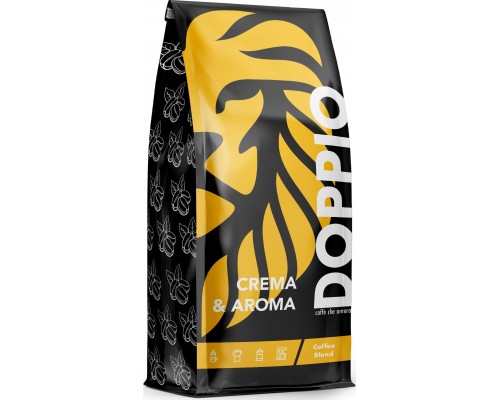 Blue Orca Coffee Kawa Ziarnista - DOPPIO CREMA & AROMA 1kg - ŚWIEŻO PALONA -BLUE ORCA COFFEE