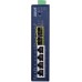 Switch Planet PLANET Industrial L2/L4 4-Port  L2/L4 Gigabit Ethernet (10/100/1000) Blue