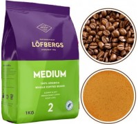 Lofbergs Lofbergs Medium Roast 1kg Arabica 100%