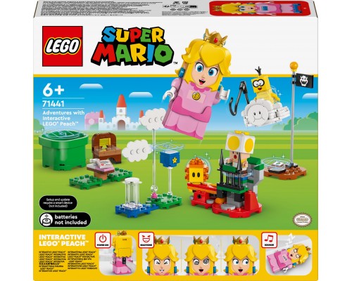 LEGO Super Mario brāļi. ar interaktīvu LEGO® Peach™ figūru (71441)