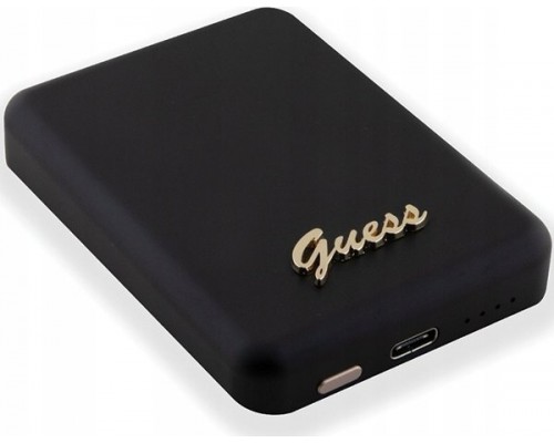 Guess Guess Induction 5W GUPBM3ALGSGK 3000mAh Black/black MagSafe Metal Script Logo