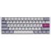 Ducky Ducky One 3 Mist Grey Mini Gaming Keyboard, RGB LED - MX-Silent-Red (US)