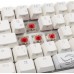 Ducky One 2 Pro Mini White Edition Gaming  RGB LED - Cherry Red