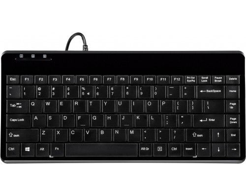 Perixx Perixx PERIBOARD-409 H, DE, Mini USB keypad, 2 hubs, black