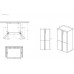 Haier kombinowana Haier HCR3818ENMM 182 Stal