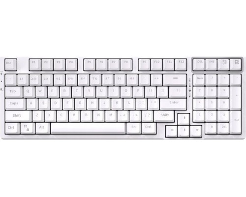 Endgame Gear VGN V98 Gaming Keyboard, Numbani Switch - White (US)