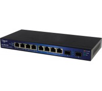 Switch Allnet 6+2P ALLNET ALL-SG8210PM POE+ M