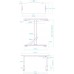 Gaming galds Ultradesk ULTRADESK Gaming galds dla gracza IRON BLACK, 132,5x60,5 cm, 71-81  cm, mechaniczna regulacja wysokości