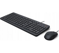 HP HP 150 - Tastatur-und-Maus-Set - USB - Deutsch - Schwarz - fur HP 21, 27, Laptop 14, 15, 15s, Pavilion Laptop 15