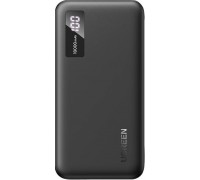 Ugreen 10000mAh Ugreen PB311, USB + USB-C, 20W PD (Black)