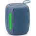 Gembird GEMBIRD Repro SPK-BT-LED-03-B, Bluetooth, 5W, RGB LED podsvícení, modrá