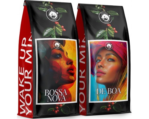 Blue Orca Coffee 2x1kg - BOSSA NOVA + DE BOA - 100% Arabica