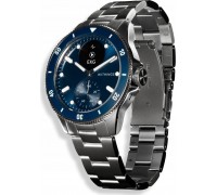 Smartwatch Withings Withings Scanwatch Nova - zegarek z funkcją EKG, pomiarem pulsu, SPO2 i temperatury oraz mierzeniem aktywności fizycznej i snu (42mm, blue)