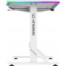 Gaming galds Ultradesk Iron White 132.5 cmx60.5 cm