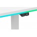 Gaming galds Ultradesk Iron White 132.5 cmx60.5 cm