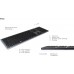 Keysonic KEYSONIC KSK-8023BTRF Full-Size Keyboard BT RF Windows macOS Android USB Type C Kabel Laden in 2 bis 3 Stunden Reichweite von 8 m