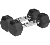 Rebel Dumbbells RBA-2325 gumowane 2 x 3 kg