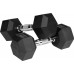 Rebel ‎‎Hantel RBA-2325 rubberized 2 x 8 kg