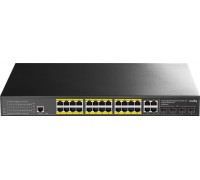 Switch Cudy CUDY GS2028PS4-400W 24-Port Layer 2 Managed Gigabit PoE+ Switch with 4 Gigabit Combo Ports, 400W