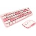 Mofii Bezprzewodowy zestaw klawiatura+myszka MOFII iBean Pro New 2.4G (Rose)