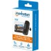 Manhattan 5000 mAh Plug USB Typ-C 10W Black