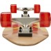 NO NAME Drewniana Deskorolka ReDo Flaming 100kg SP0742