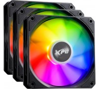 XPG Vento R 120 ARGB PWM Black 3-pack (VENTOR120ARGBPWM3C-BKCWW)
