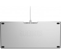 Glorious PC Gaming Race Glorious GMMK 3 Pro 75 % Custom Gaming-  Pre-Built, ANSI (US), Fox Switches, Silver