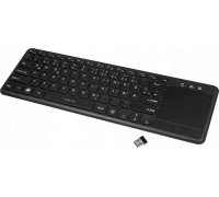 LogiLink LogiLink Tastatur Wireless mit Touchpad, 2,4 GHz, schwarz