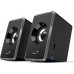 Genius Genius i SP-U125, 2.0, 3W, czarno-szary, regulacja głośności, 3,5 mm jack (USB), 150Hz-20kHz