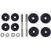 Tunturi Żeliwny dumbbells TUNTURI, 2x 10kg