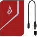 SSD Surefire SureFire PyroDrive Gaming SSD 1TB USB Type-C 3.2 Gen 1 (3.1 Gen 1) Red