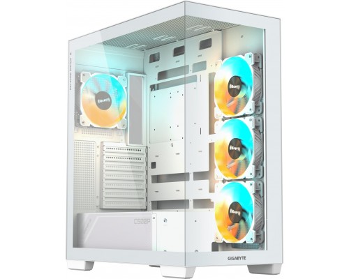 Gigabyte CASE MIDITOWER ATX W/O PSU/GB-C500PI ST WHITE GIGABYTE