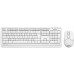A4Tech A4tech Set klávesnice+myš FG1012, Bezdrátový, US, bílá