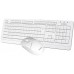 A4Tech A4tech Set klávesnice+myš FG1012, Bezdrátový, US, bílá