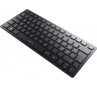 Cherry KW 9200 MINI klawiatura Uniwersalne USB + RF Wireless + Bluetooth QWERTY Skandynawia Czarny