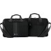BMW BMW BMCB15COMPVSKL Bag 16" Black Nylon Blue Stripe
