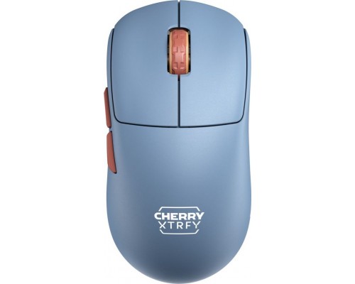 Cherry CHERRY XTRFY M68 Wireless, Blue Wireless Maus