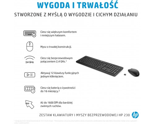 HP Wireless Keyboard Mouse UK