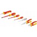 Bosch Bosch VDE tool set mixed, 7-piece (red/yellow, side cutters, needle-nose pliers, 4 screwdrivers, stripping knife)