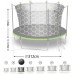 Garden Trampoline Neo-Sport 10ft/312cm With inner mesh with ladder