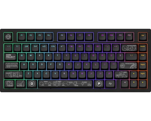 Dark Project ALU81A Terra Nova G3Ms Moonstone (DPKB_NOVA_81_ANSI_BLACK), OPEN BOX