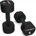 HMS Dumbbells HPT04 poliuretanowe 2 x 4 kg