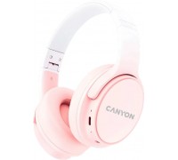 Canyon OnRiff 4 Opaska na głowę Połączenia/Muzyka/Sport/Codzienność USB Type-C Pink