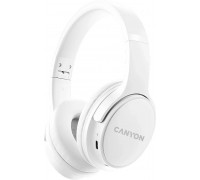 Canyon OnRiff 4 Opaska na głowę Połączenia/Muzyka/Sport/Codzienność USB Type-C White