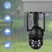 EASYCAM Outdoor Wifi 8MPx Ultra HD ZOOM [TUYA BLACK]