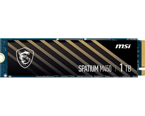 SSD MSI Spatium M450 V1 1TB M.2 2280 PCI-E x4 Gen4 NVMe (S78-440L0M0-P83)