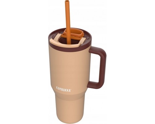   z teleskopową słomką Kambukka Rio Tumbler 950ml Almond Dream