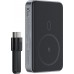 magnetic 10000mAh indukcyjny 2x USB-C PD 30W + cable USB-C - black magnetic 10000mAh indukcyjny 2x USB-C PD 30W + cable USB-C - black