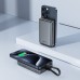 magnetic 10000mAh indukcyjny 2x USB-C PD 30W + cable USB-C - black magnetic 10000mAh indukcyjny 2x USB-C PD 30W + cable USB-C - black